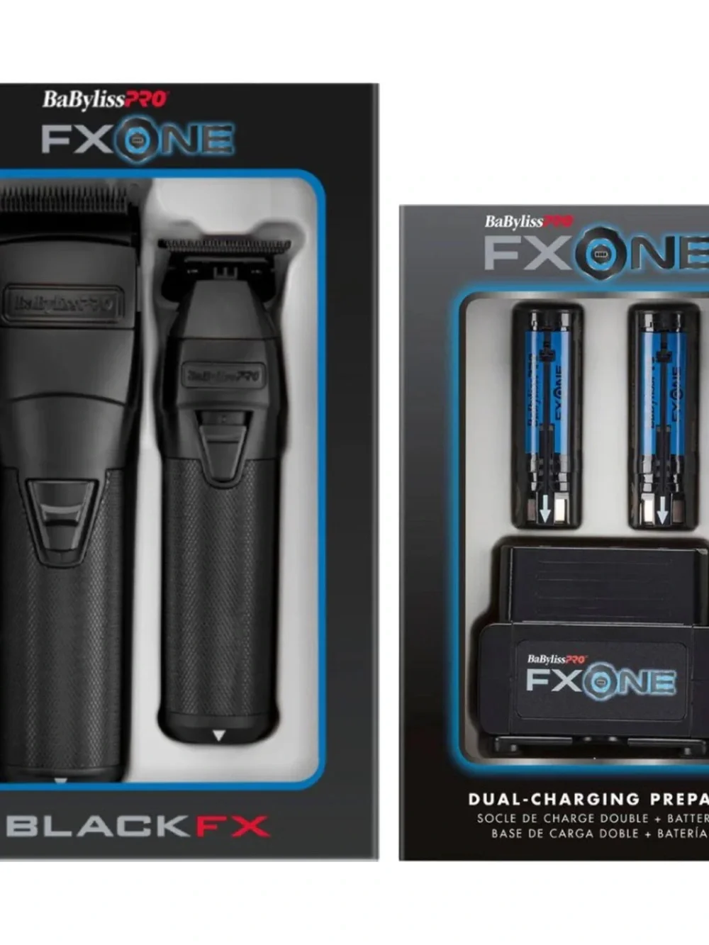 BaByliss PRO FXONE Cordless Clipper/trimmer Matte Black Battery Powered Dual